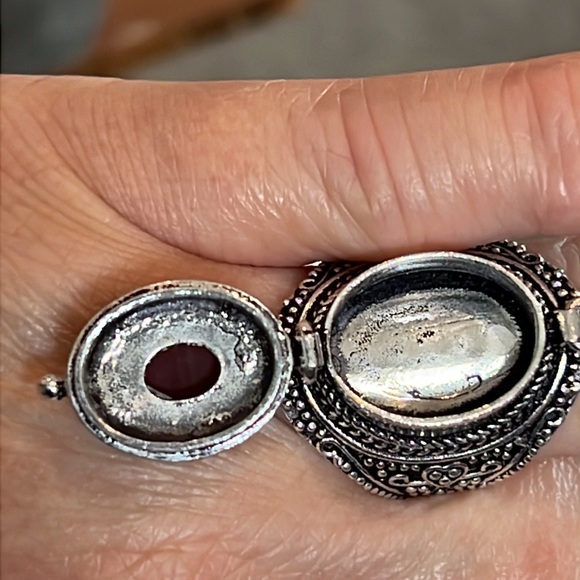 #195 Carnelian Handcrafted Poison ☠️ Ring 💍 Size 8.25 NWOT - Picture 9 of 16